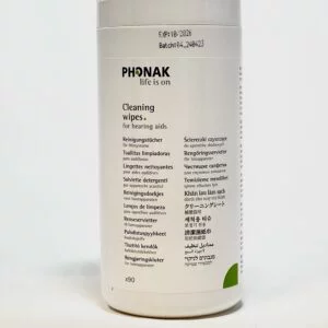 Phonak Tub of 90 Cleaning Wipes