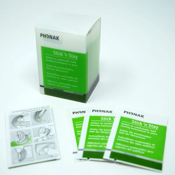 Phonak Stick ‘n Stay: Sticker Pads for Hearing Aids - Image 2