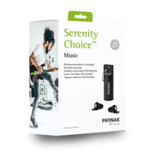 Phonak Serenity Choice™ Music – Reusable Earplugs