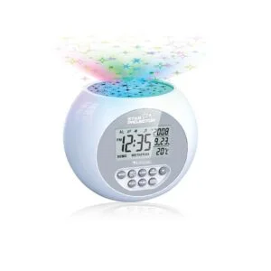 Star Projection Sound Machine Alarm Clock