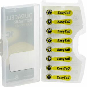 Duracell EasyTab/Activair Type 10 Hearing Aid Batteries Zinc Air Box of 10