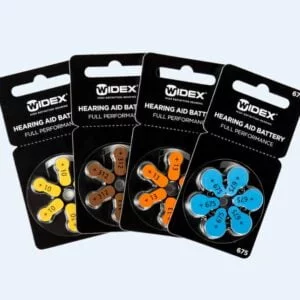 Widex Hearing Aid Batteries – Size 10 (Pack of 6)